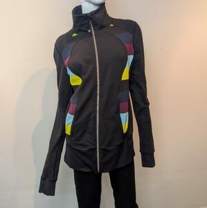 Lululemon Color Block Full Zip Active wear Jacket